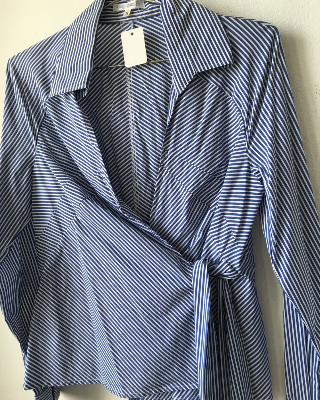 Naracamicie stripe pattern wrap tied shi 상품이미지5