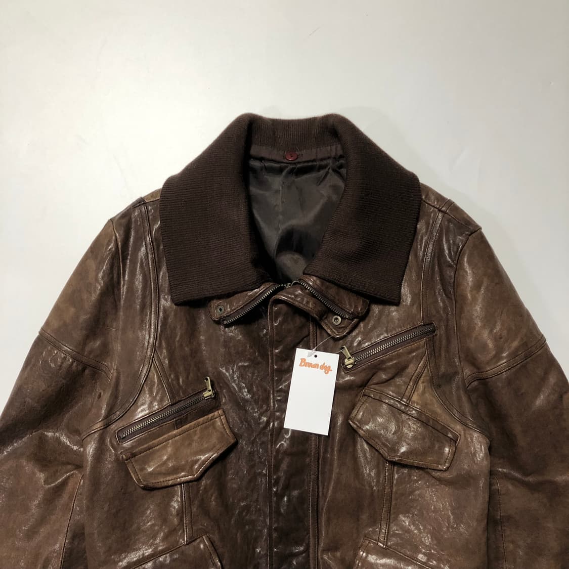 갤러리이태리 레더자켓 상품이미지4