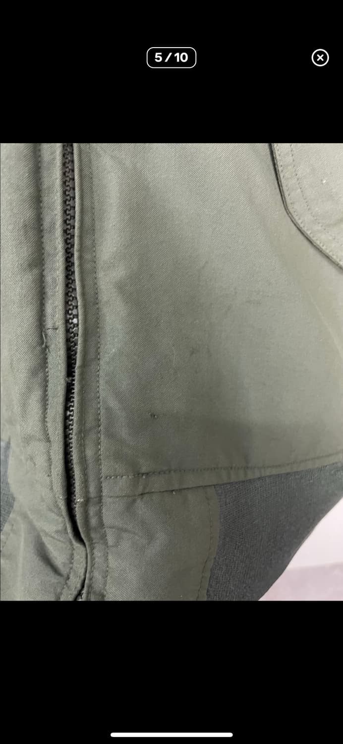 빈티지 공군 카키 항공 자켓 A3218 상품이미지5