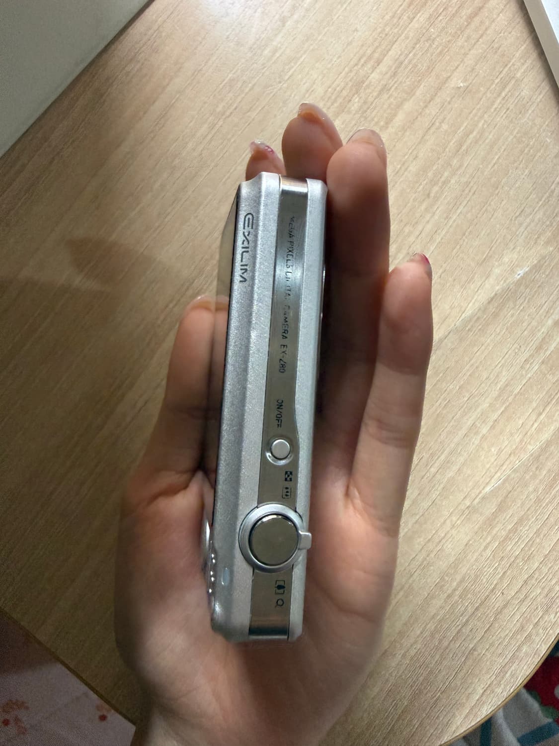 카시오 엑슬림 EX-Z80 실버 빈티지 디카 (토모토모 유인 카메라) 상품이미지3