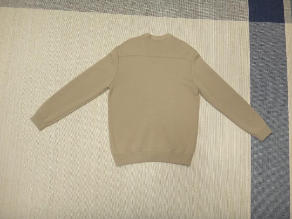 (105) 라코스테 LACOSTE 남성 방모 와이넥 가디건 상품이미지2