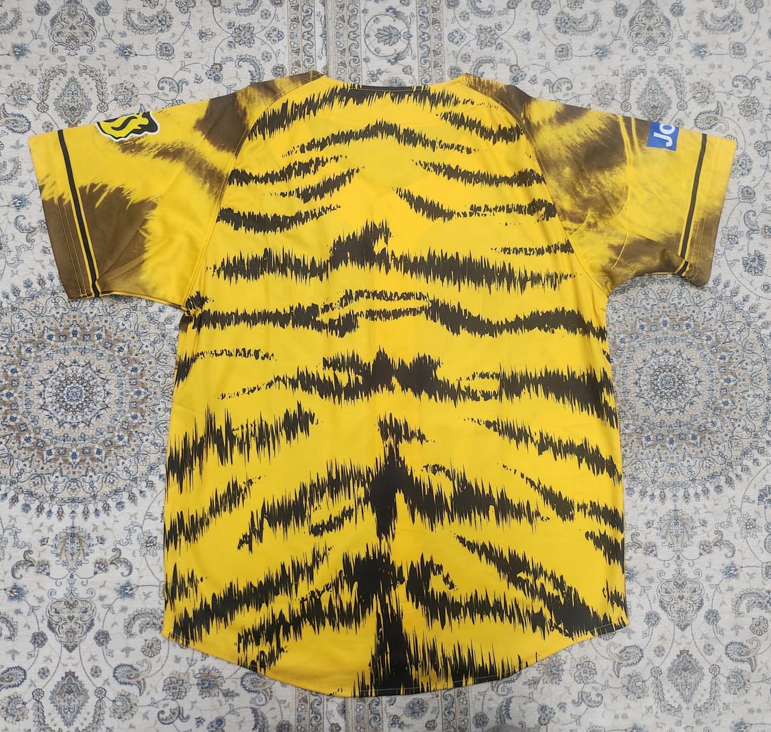 미즈노 한신 타이거즈 야구 유니폼 (95-100) 상품이미지2