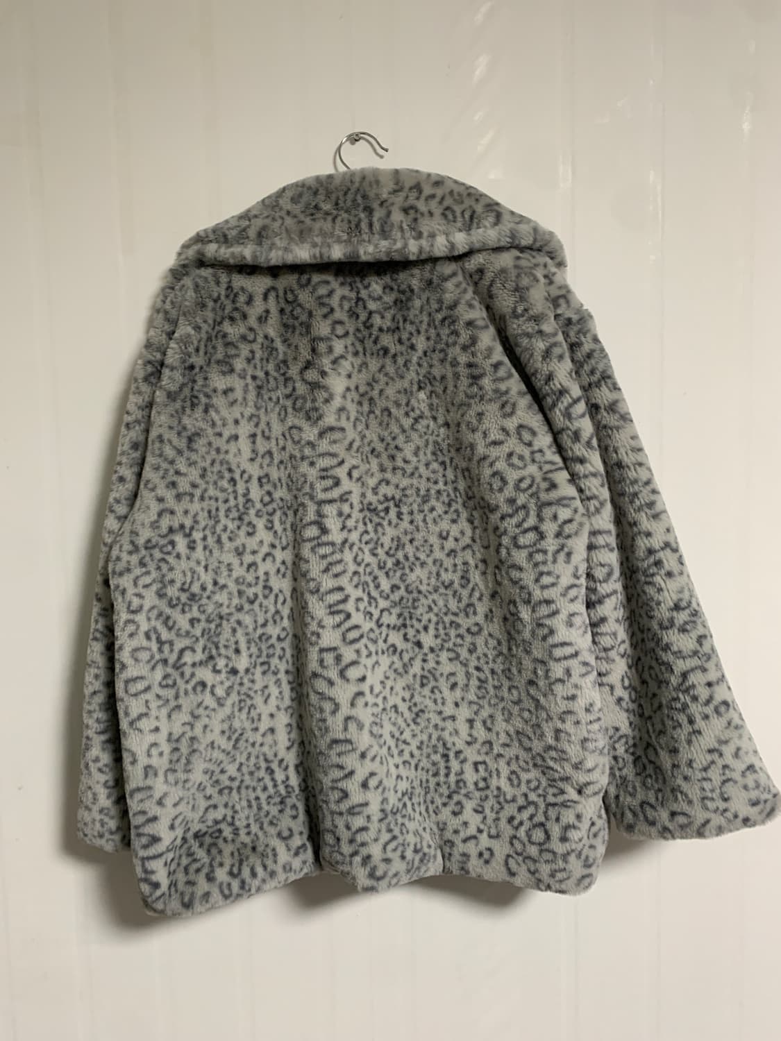 레오파드 인조 퍼 자켓 상품이미지2