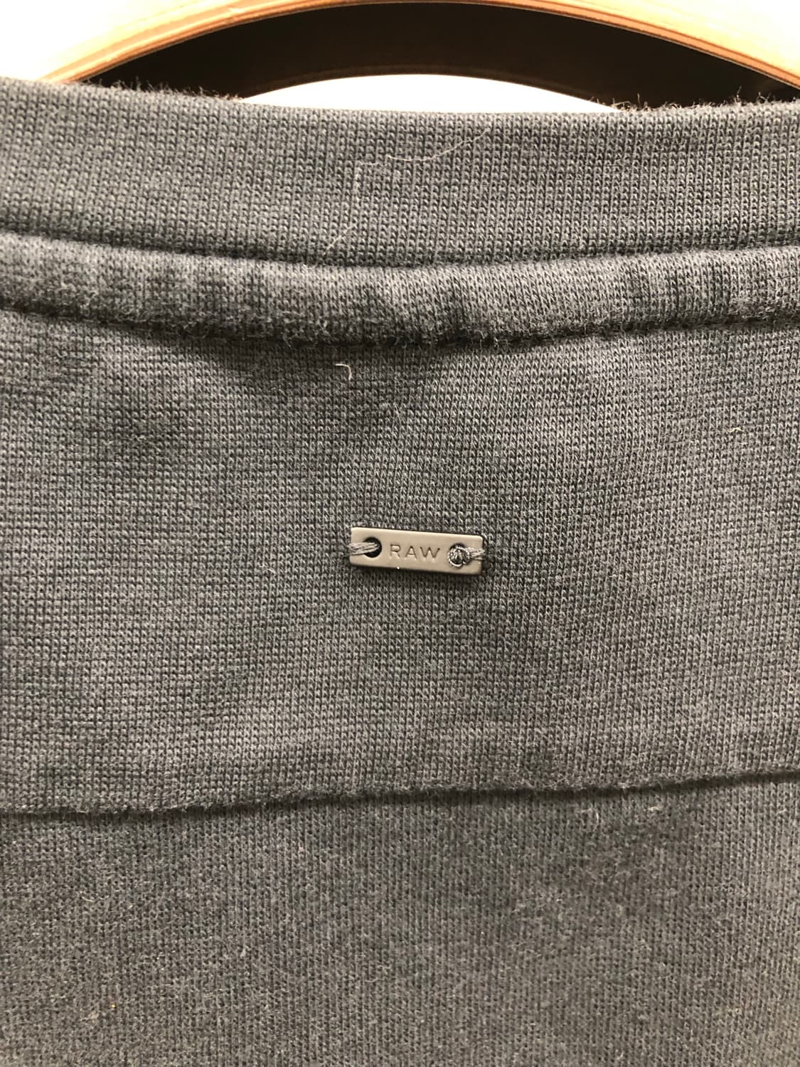 지스타로우 사선 지퍼 코튼 집업 상품이미지5