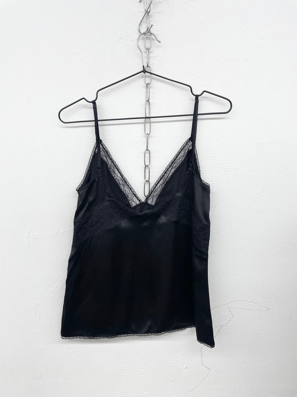 쟈딕앤볼테르 블랙 새틴 레이스 슬립 상품이미지7