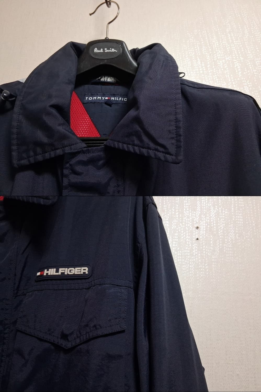 타미힐피거 남성 네이비 점퍼 후드 히든처리 남성 105 110 상품이미지4