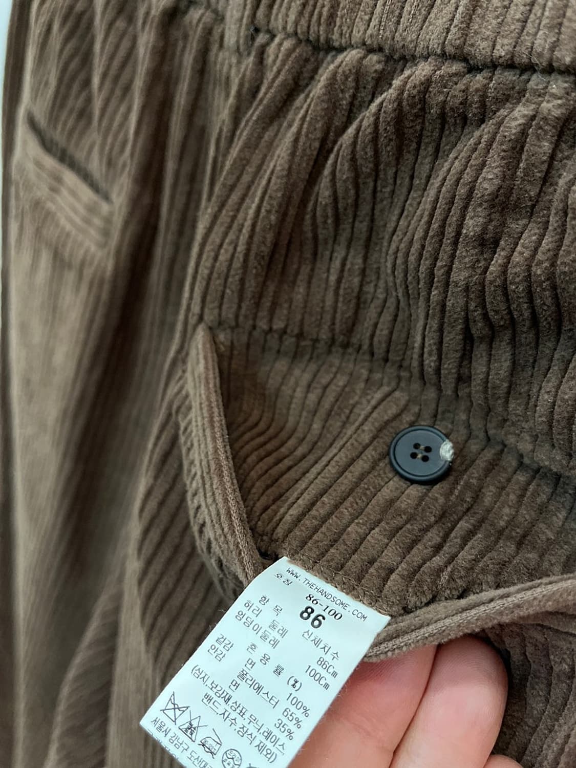 34) 타임 밴딩 코듀로이 팬츠  상품이미지4