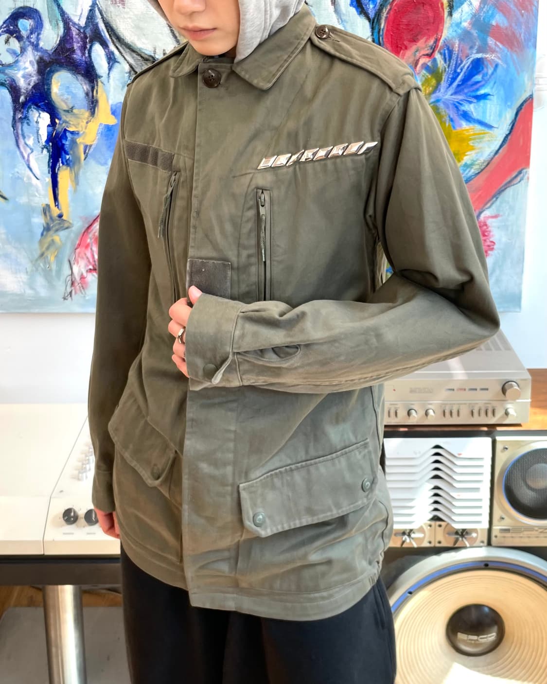 [S] 80s 프랑스군 자켓 상품이미지1