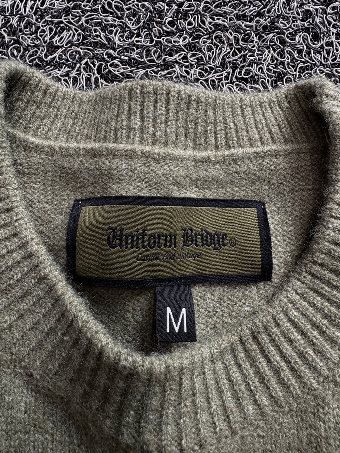 유니폼 브릿지 라인 크루넥 니트 3323 상품이미지3