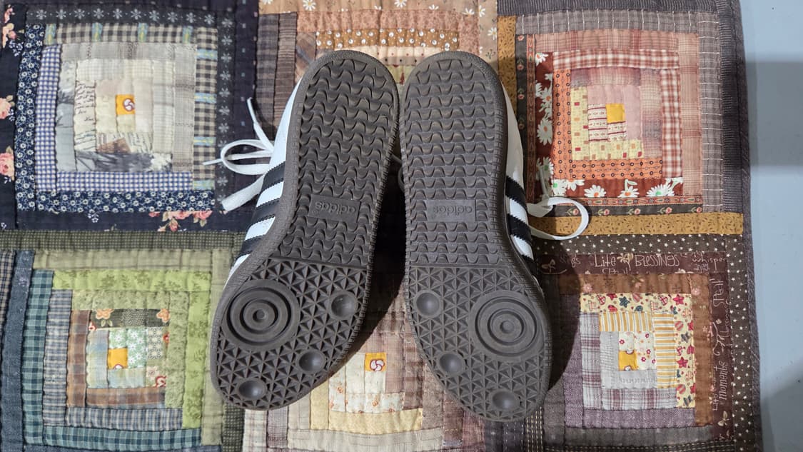 아디다스 삼바 OG 화이트 블랙 상품이미지3