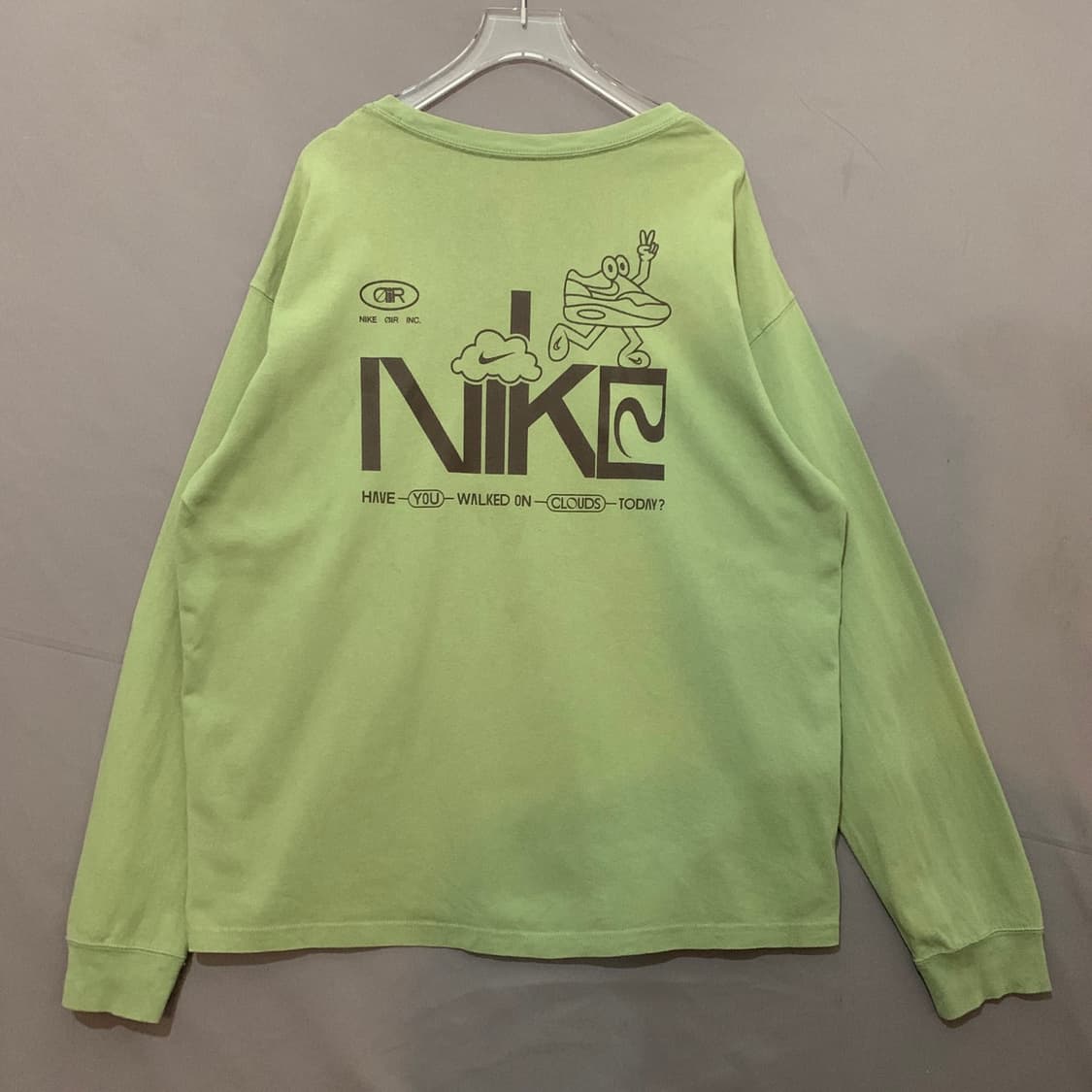 XXL 나이키 에어 루즈핏 프린팅 빅사이즈 긴팔티 상품이미지3