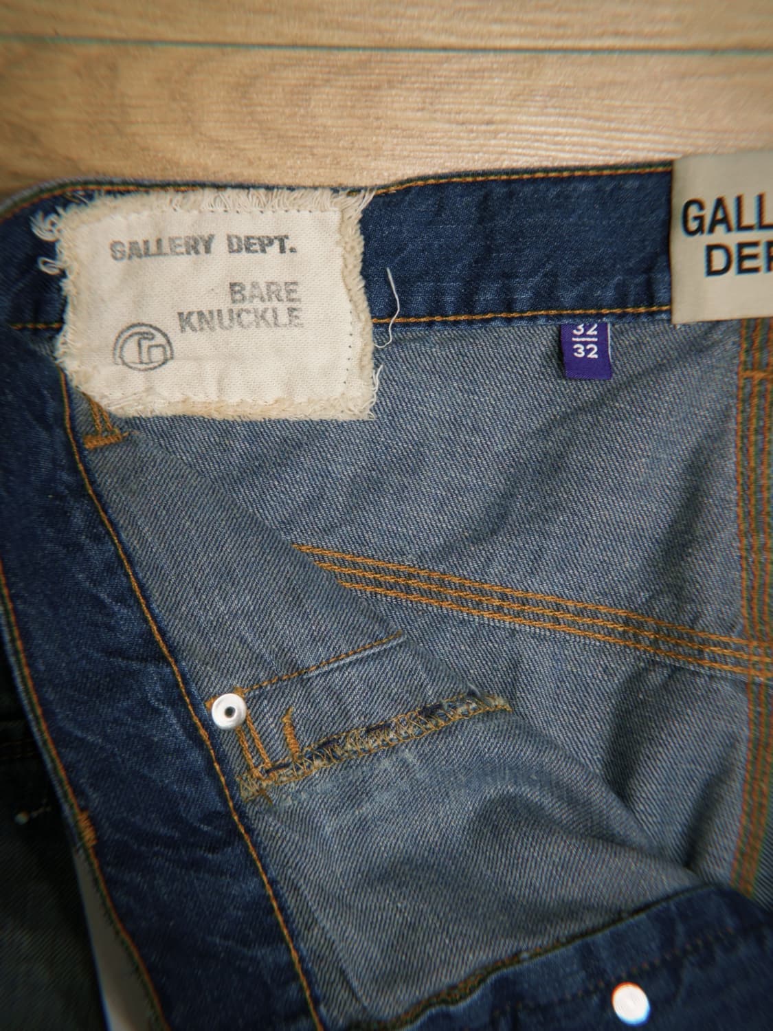 Gallery Dept Bare Nuckle Jeans 32/32 상품이미지9