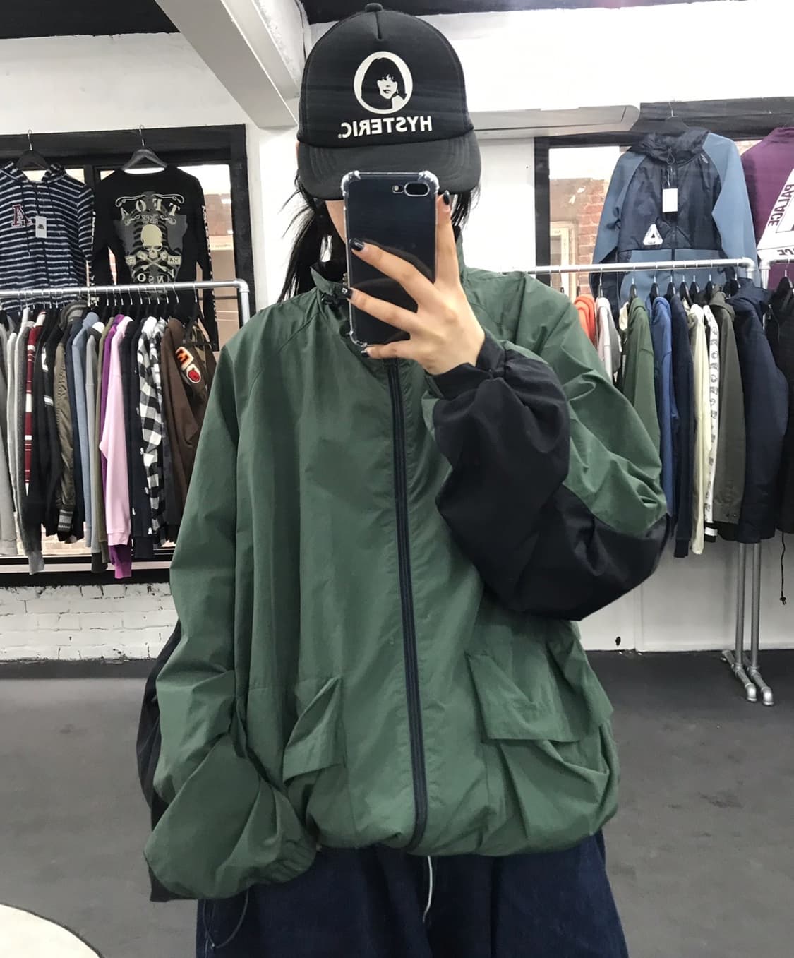 홀리선 투톤 투웨이 바람막이 상품이미지2