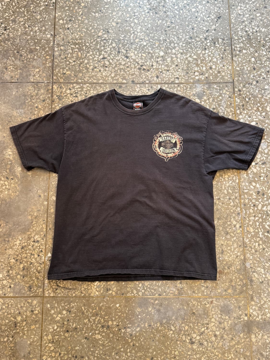 00s 할리데이비슨 반팔 티셔츠(HT18) 상품이미지3