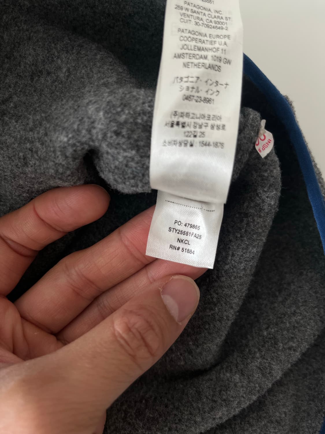 25년도 파타고니아 신칠라 니켈블루 s 상품이미지4