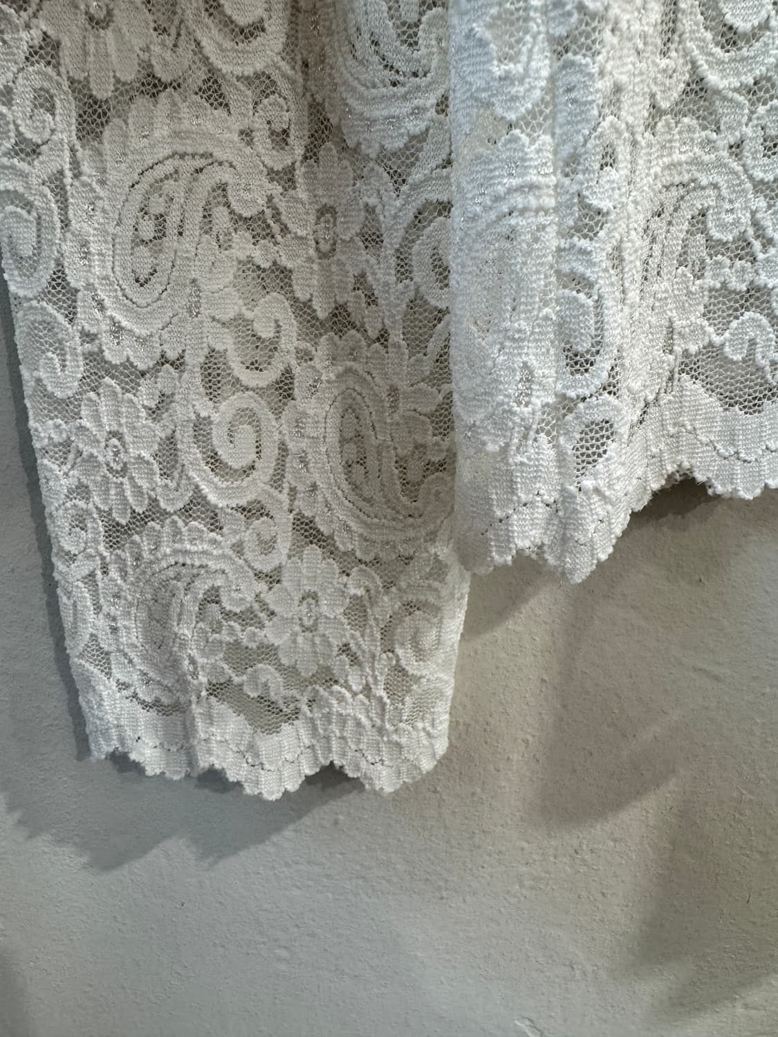 vintage 새상품 레이스 뒷지퍼BL 상품이미지5