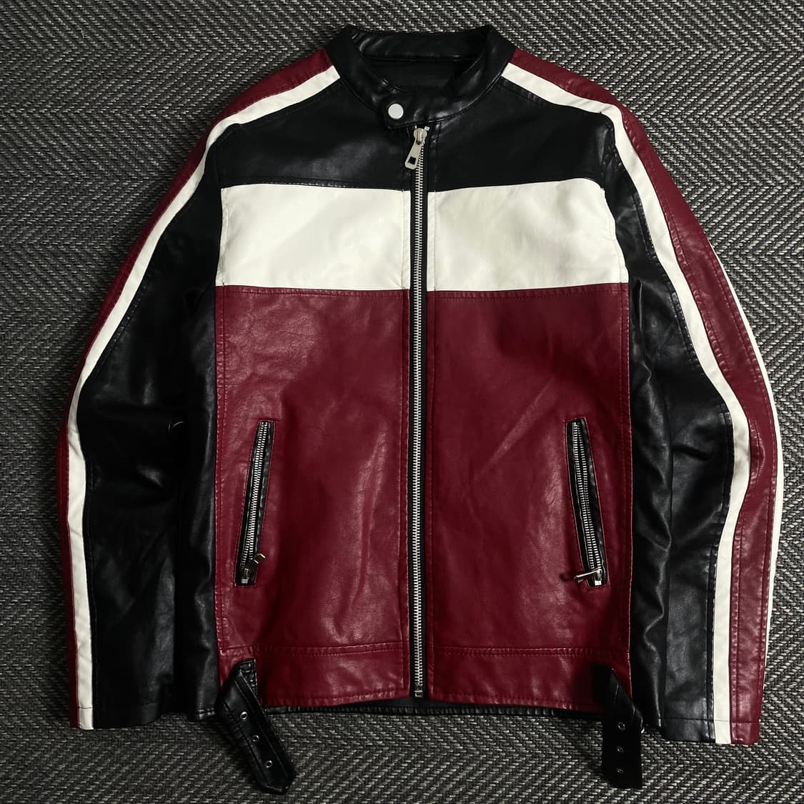 KATIE SETH 카페레이서 비건레더 바이크 자켓 y 3288 상품이미지2