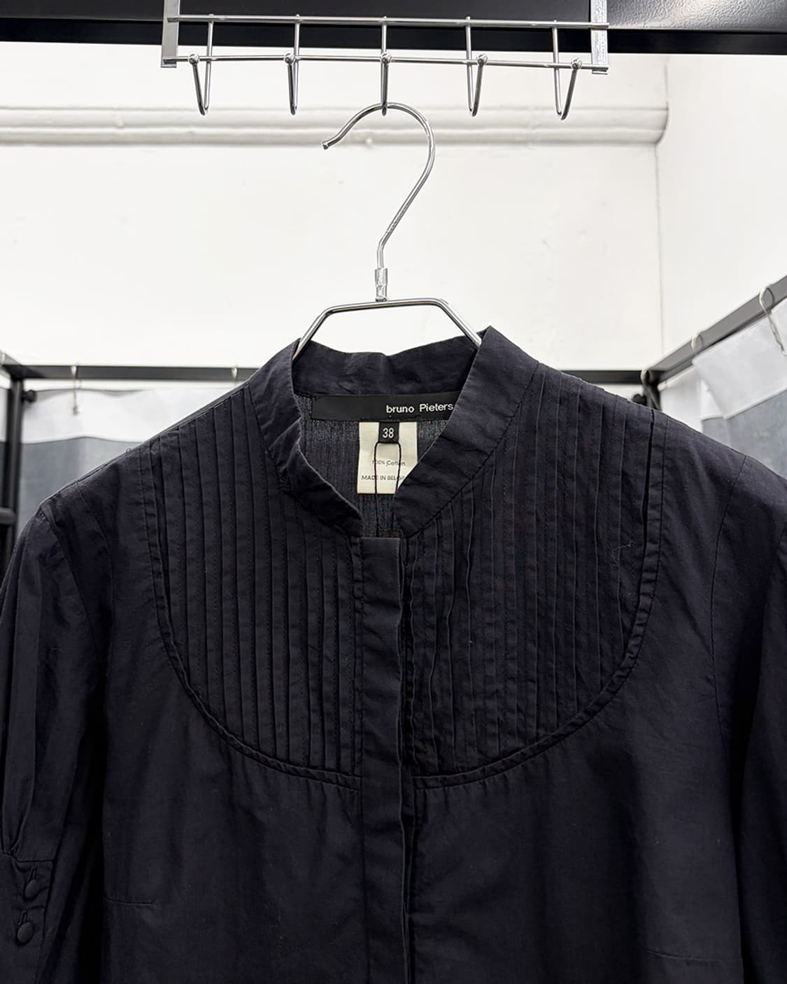 브루노 피터스 비드 디테일 차이나 셔츠 상품이미지3