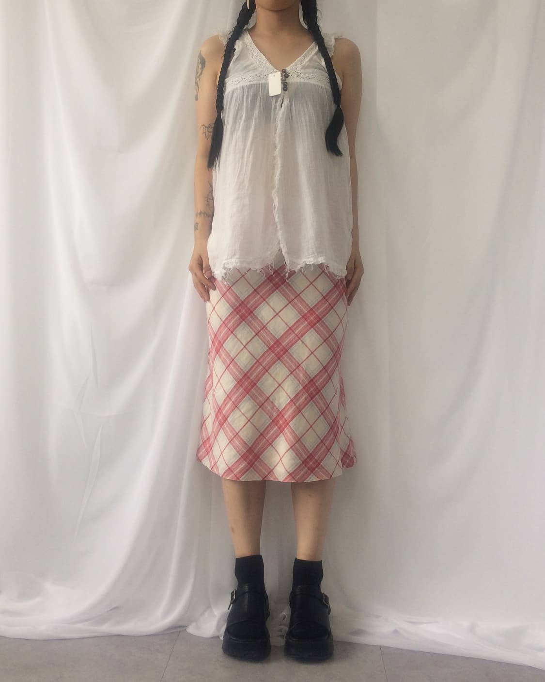 Button point sleeveless 상품이미지6