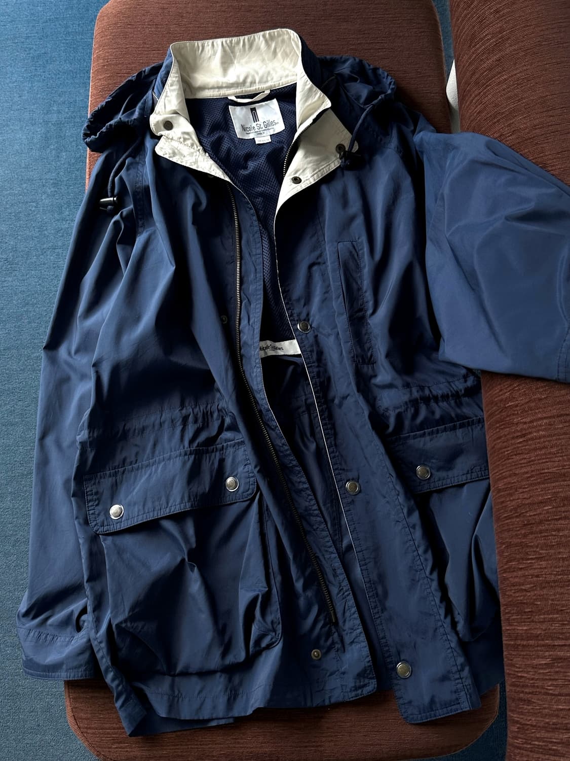 High count nylon poly design mil parka 상품이미지1