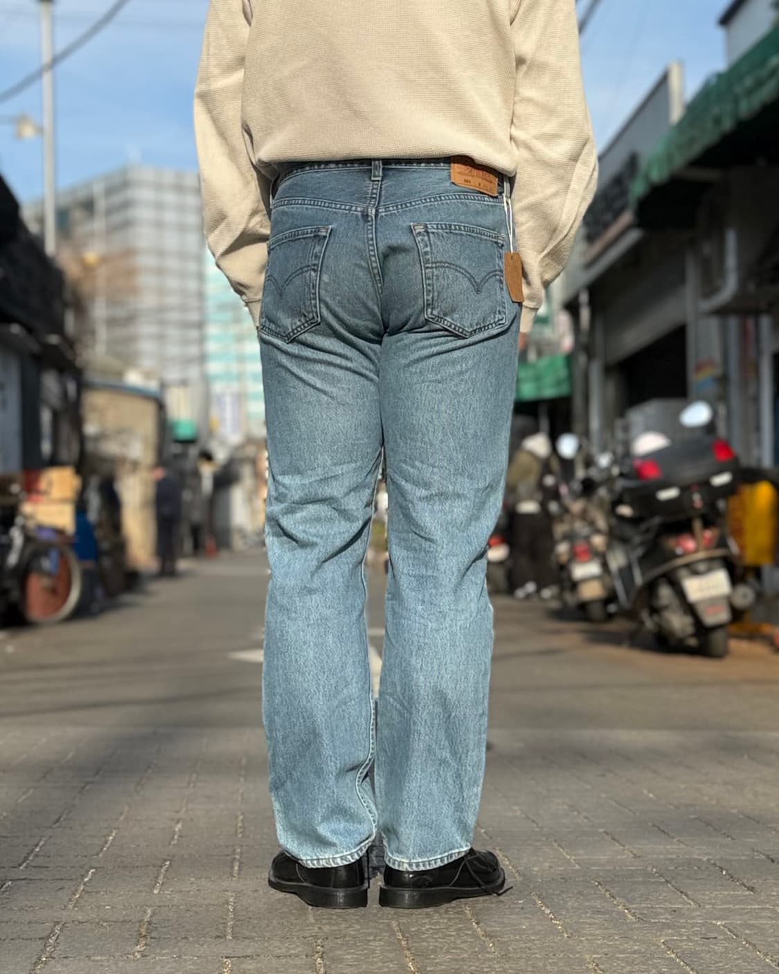 00‘s 리바이스 501 스트레이트핏 데님 팬츠 34 상품이미지9