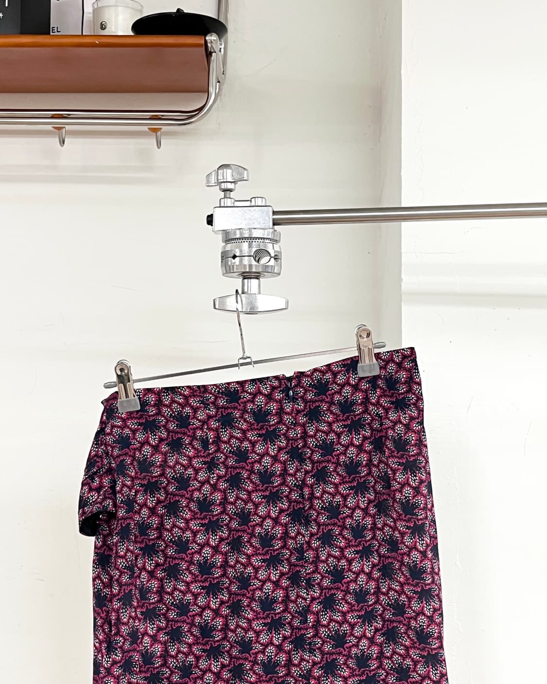 이자벨 마랑 퍼플 플로럴 프린트 랩스커트 상품이미지5