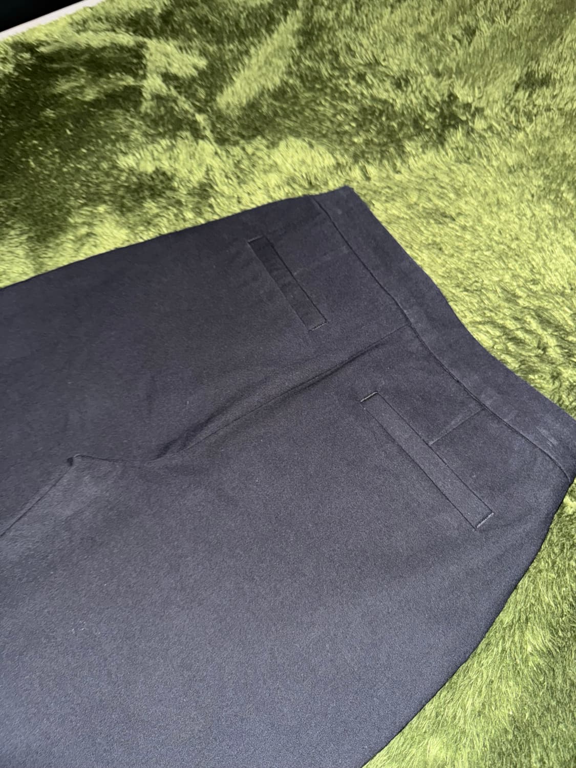 [2] 브룩스 브라더스 레드 플리스 사이드 지퍼 트라우저 블랙 상품이미지9