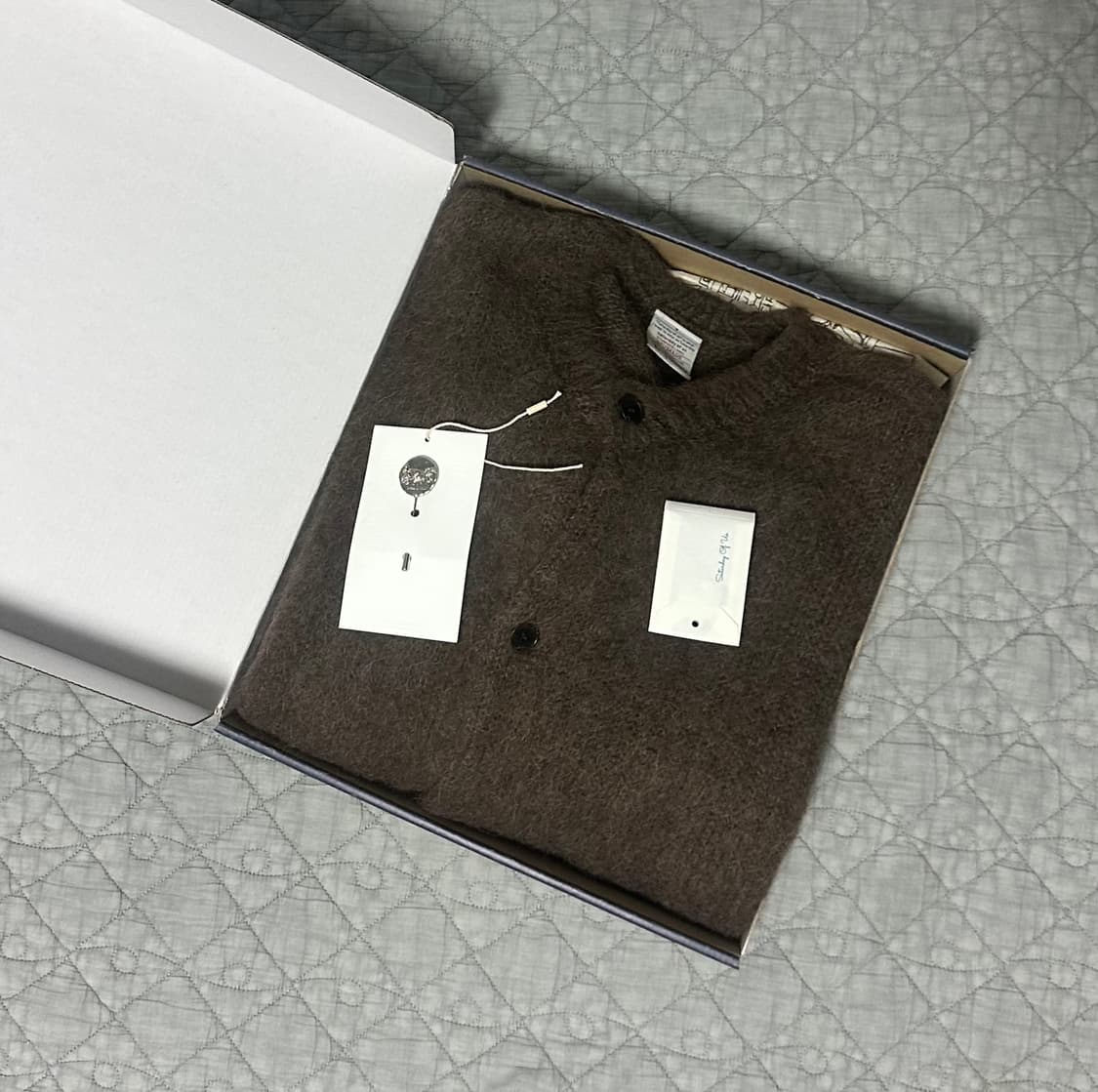 STU(에스티유) / 모헤어 가디건 브라운 / L사이즈 상품이미지4