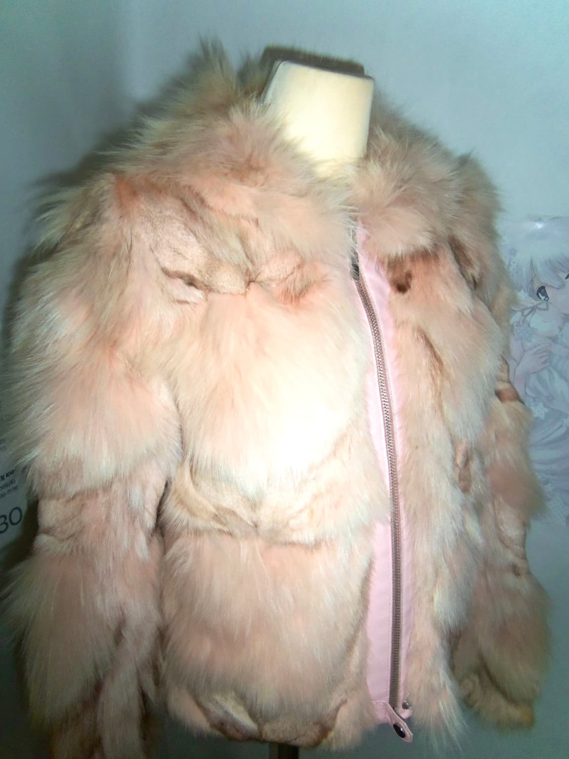 Blush Cloud Faux Fur Zip Jacket 상품이미지3