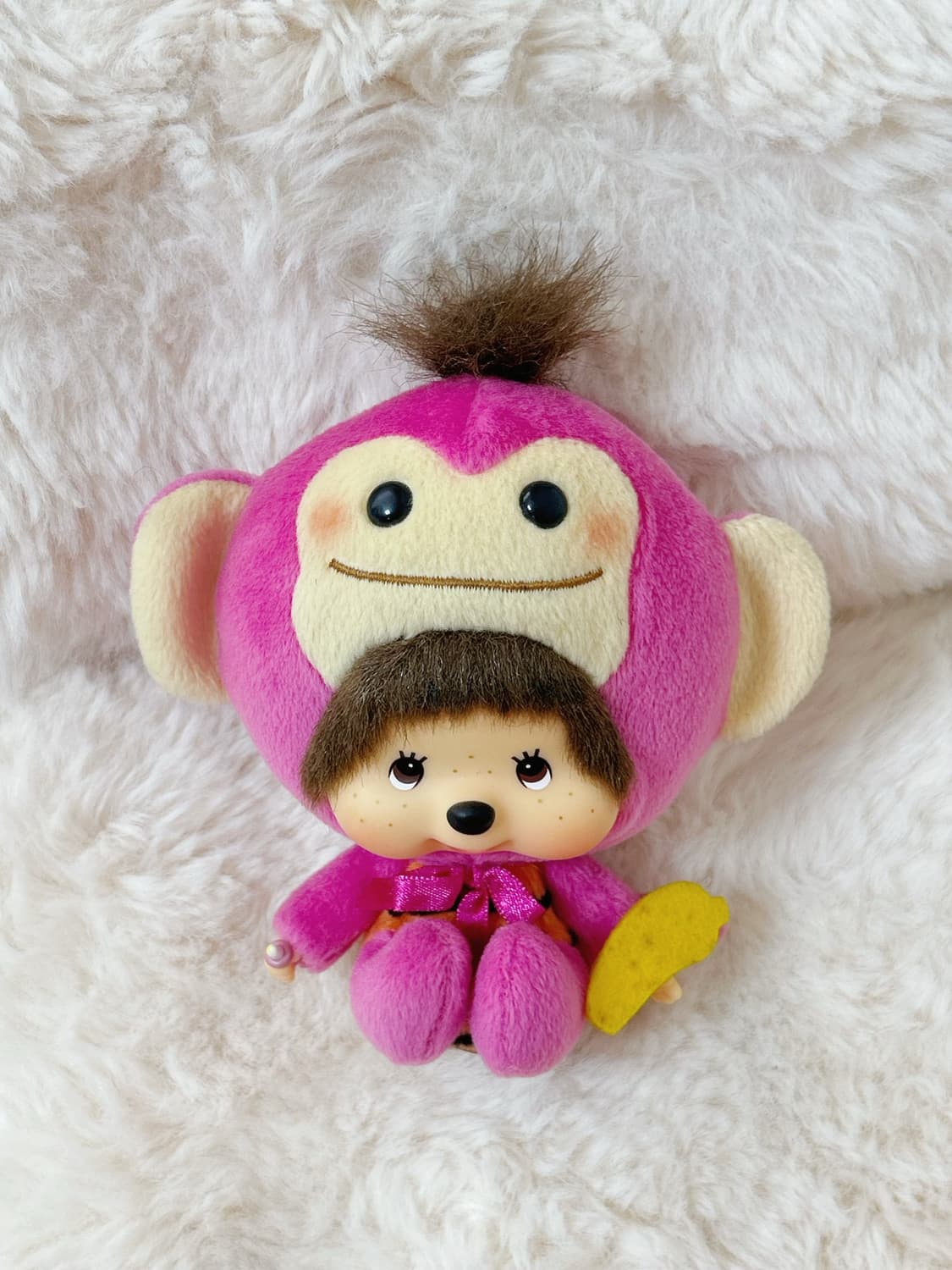 🐵 차메코 클럽 원숭이 몬치치 빅헤드 키체인 상품이미지1