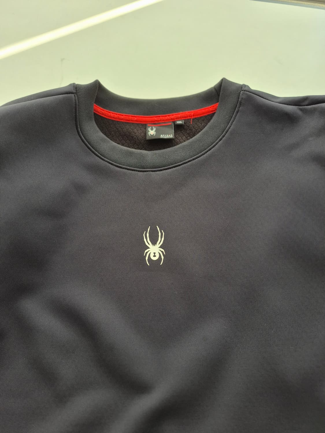 스파이더 검정색 맨투맨 티셔츠 2XL 상품이미지4