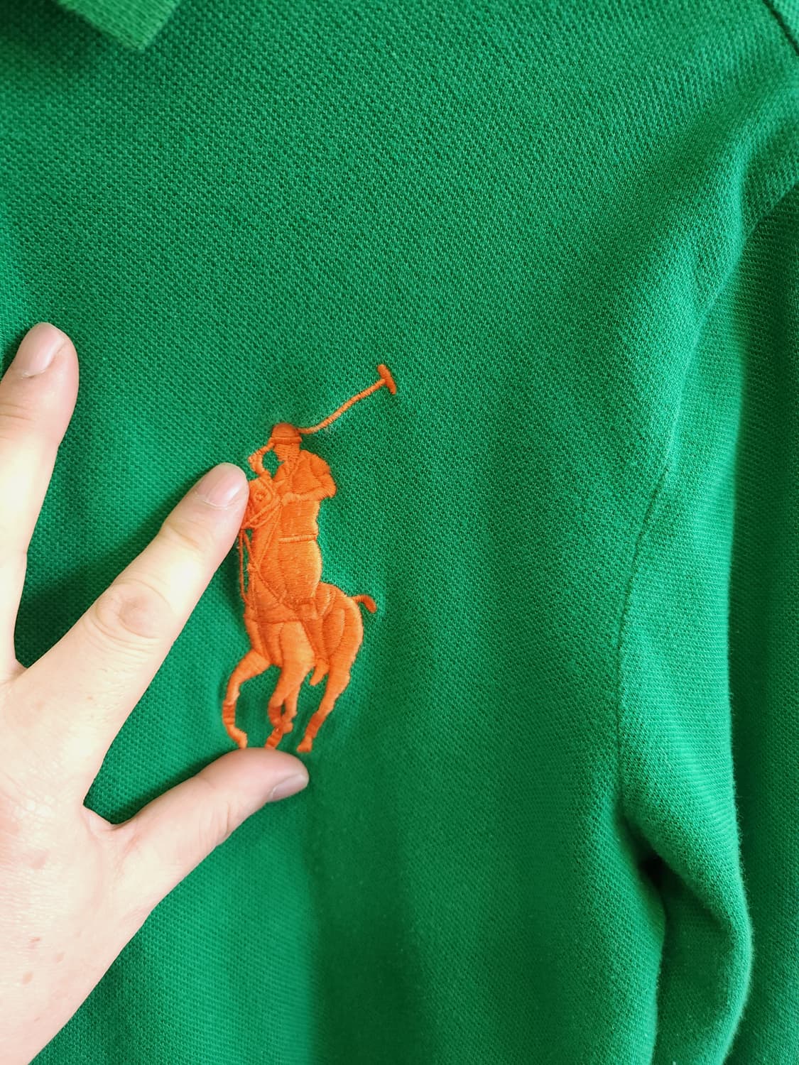 폴로 랄프로렌 그린 빅포니 pk 긴팔 카라티 

 상품이미지4