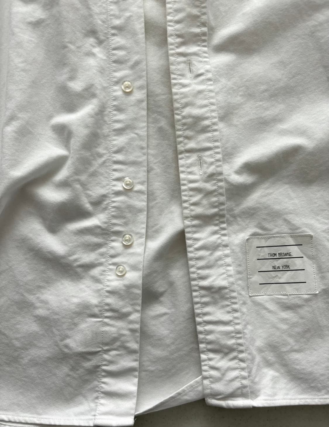 정품 톰브라운 암밴드 셔츠 상품이미지5