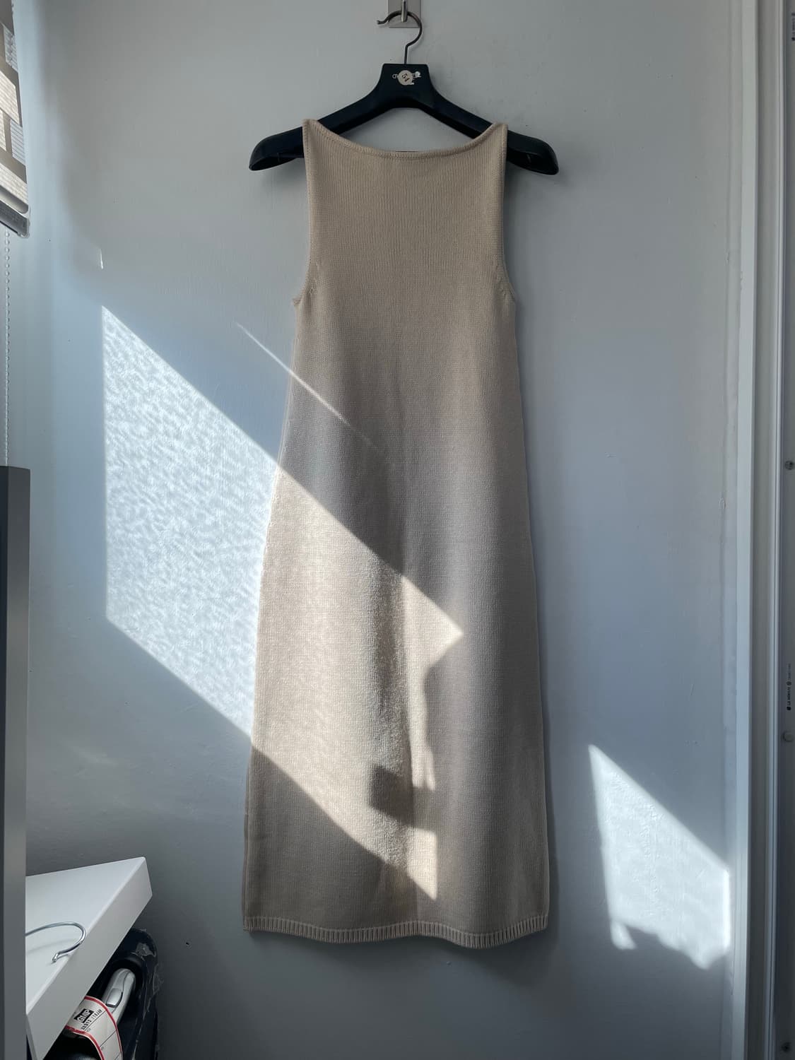 헵번 드레스 베이지 새상품 상품이미지1