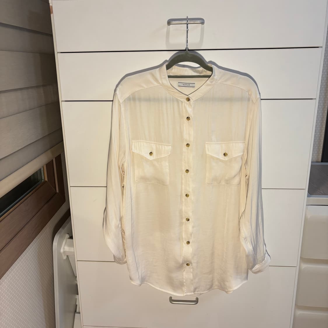 Bayflow 아이보리 부들 셔츠 상품이미지1
