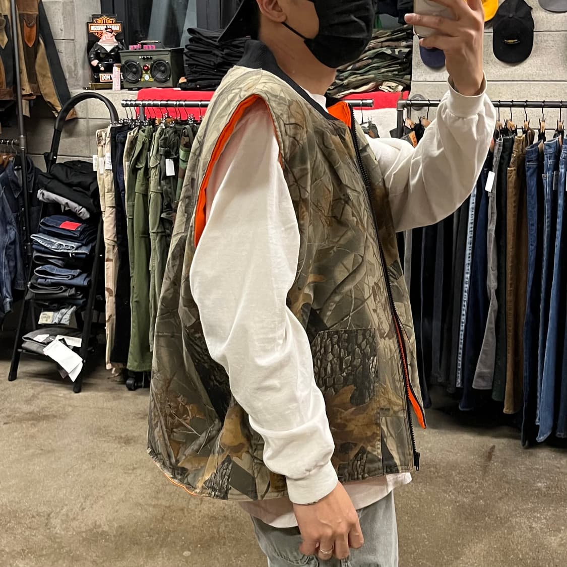 빈티지 리얼트리 패딩 베스트 (110) 상품이미지6