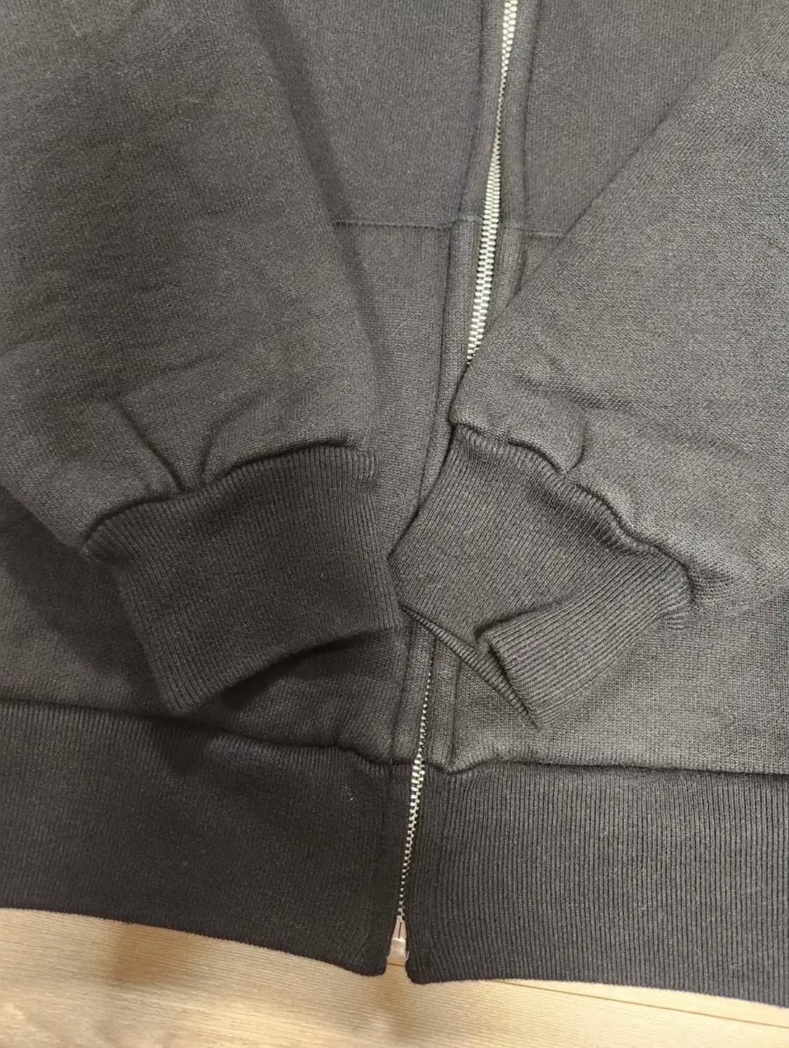 코모리 울 면 후드집업 상품이미지2