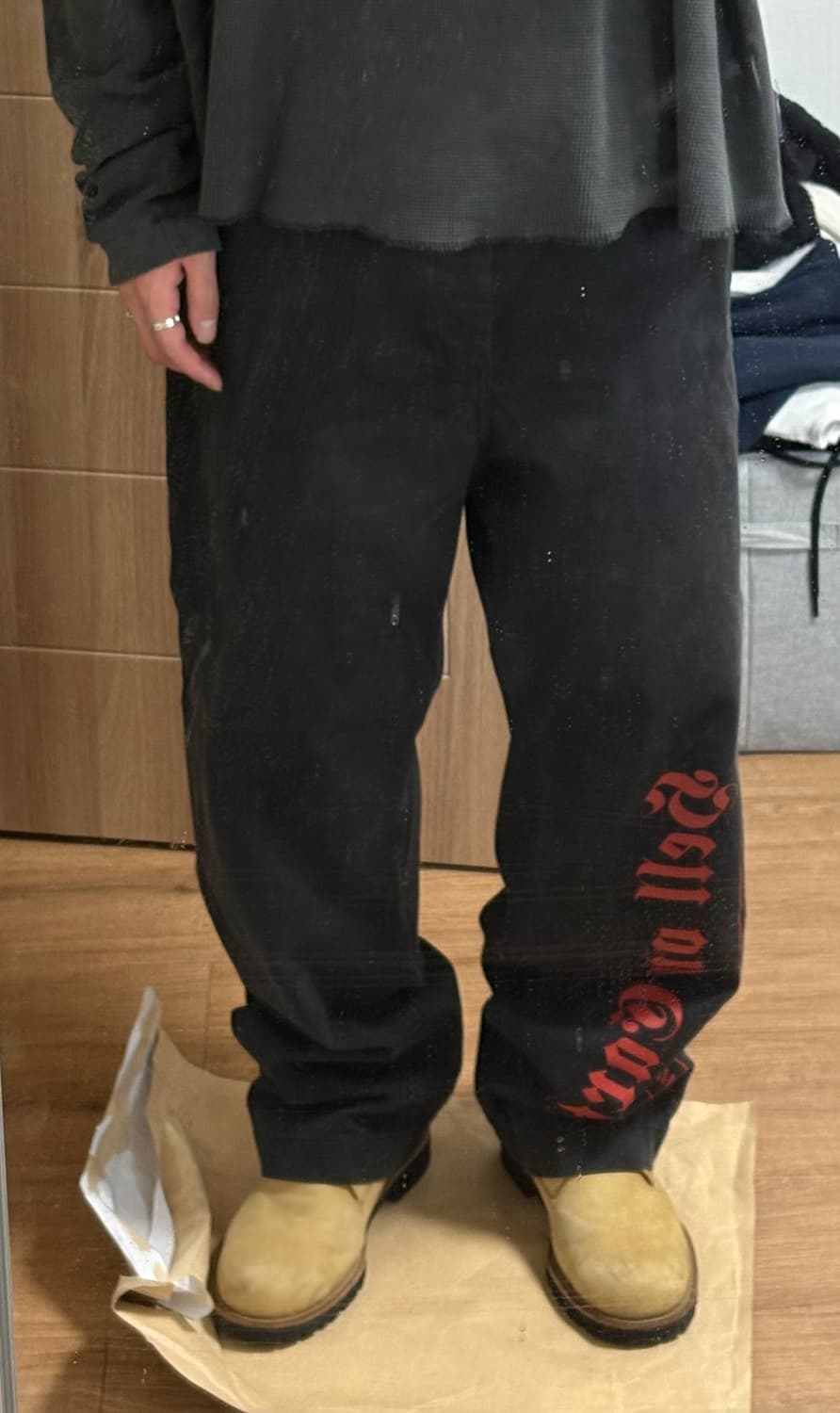 (36) 23ss 슈프림X베르나데트 코퍼레이션 올드 잉글리시 치노팬츠 상품이미지5