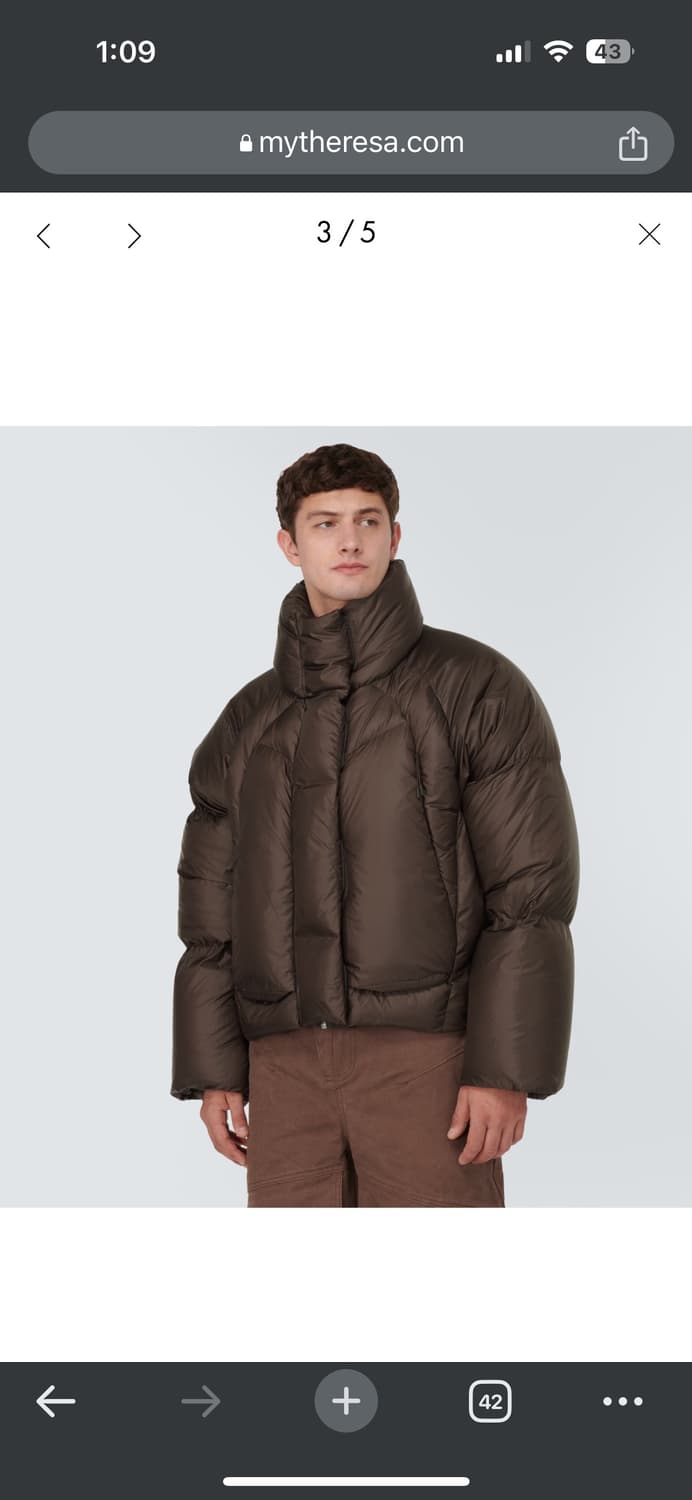 엔타이어스튜디오 uvr 다운 푸퍼 자켓 상품이미지10