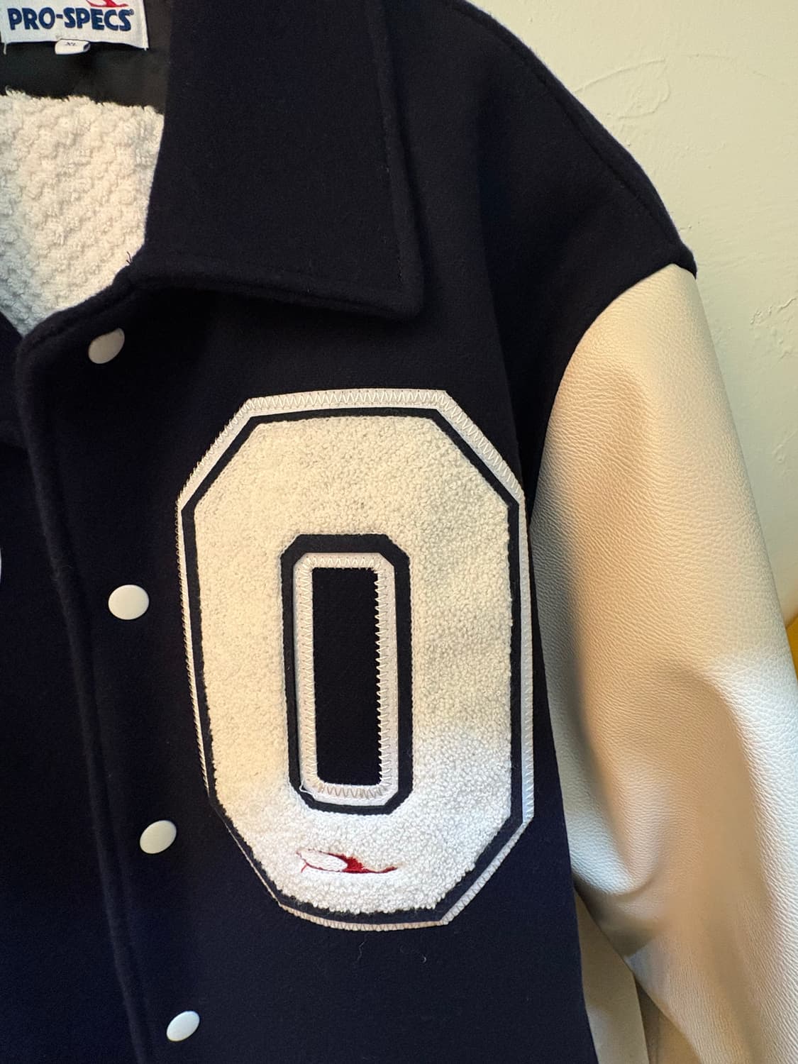 오리지널 스포츠(prospecs) 레더 바시티 자켓 xl 상품이미지4