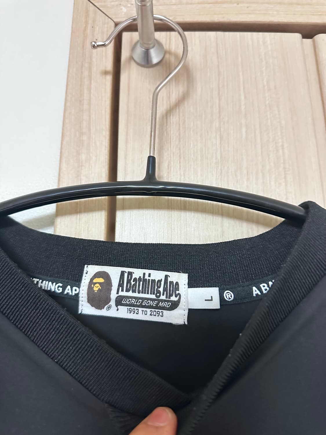 [L] 베이프 카모 긴팔 저지 티셔츠 상품이미지5