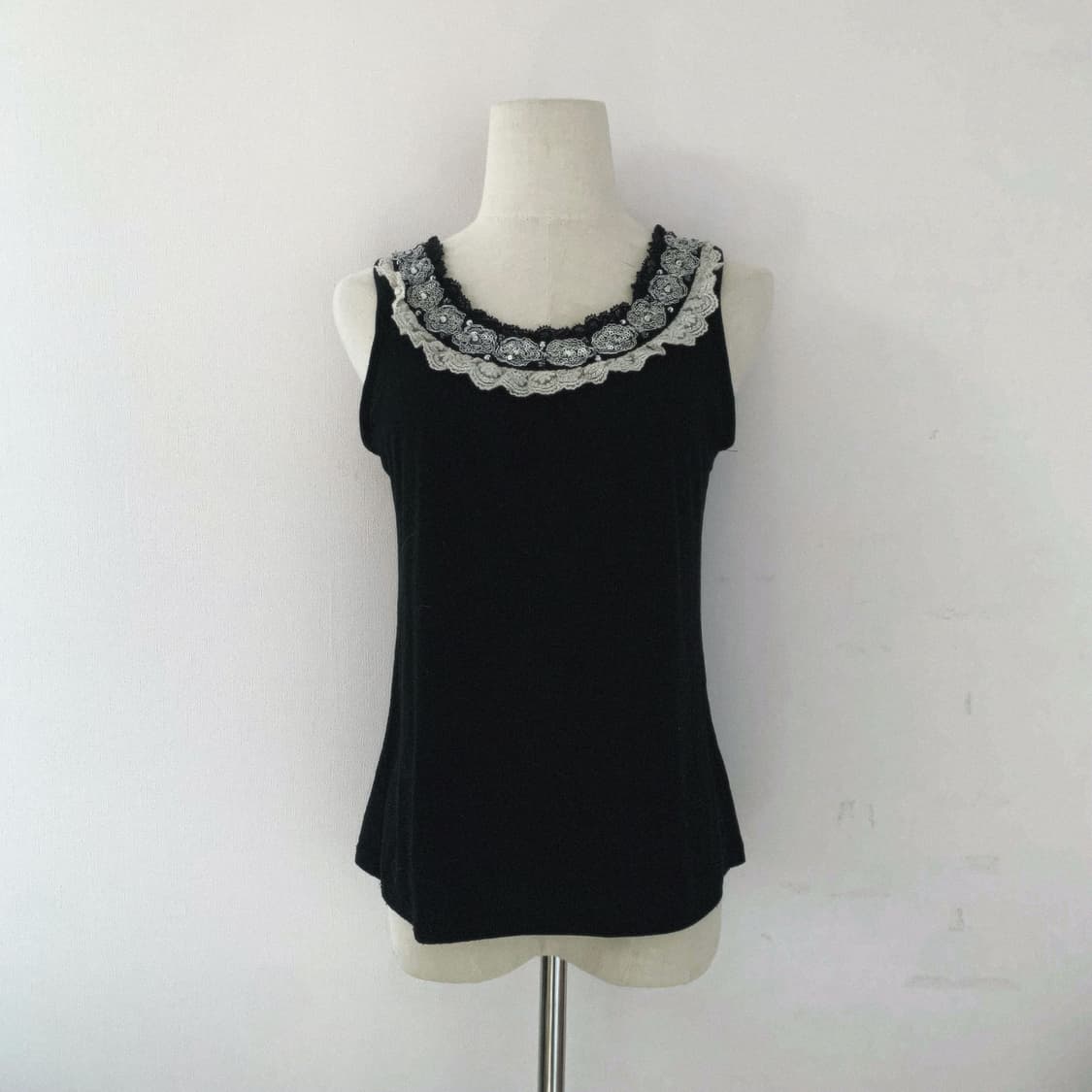 엑시즈팜 나시 페어리 나시 크로쉐 나시 모리걸 사와코 하구미 일본빈티지 상품이미지1