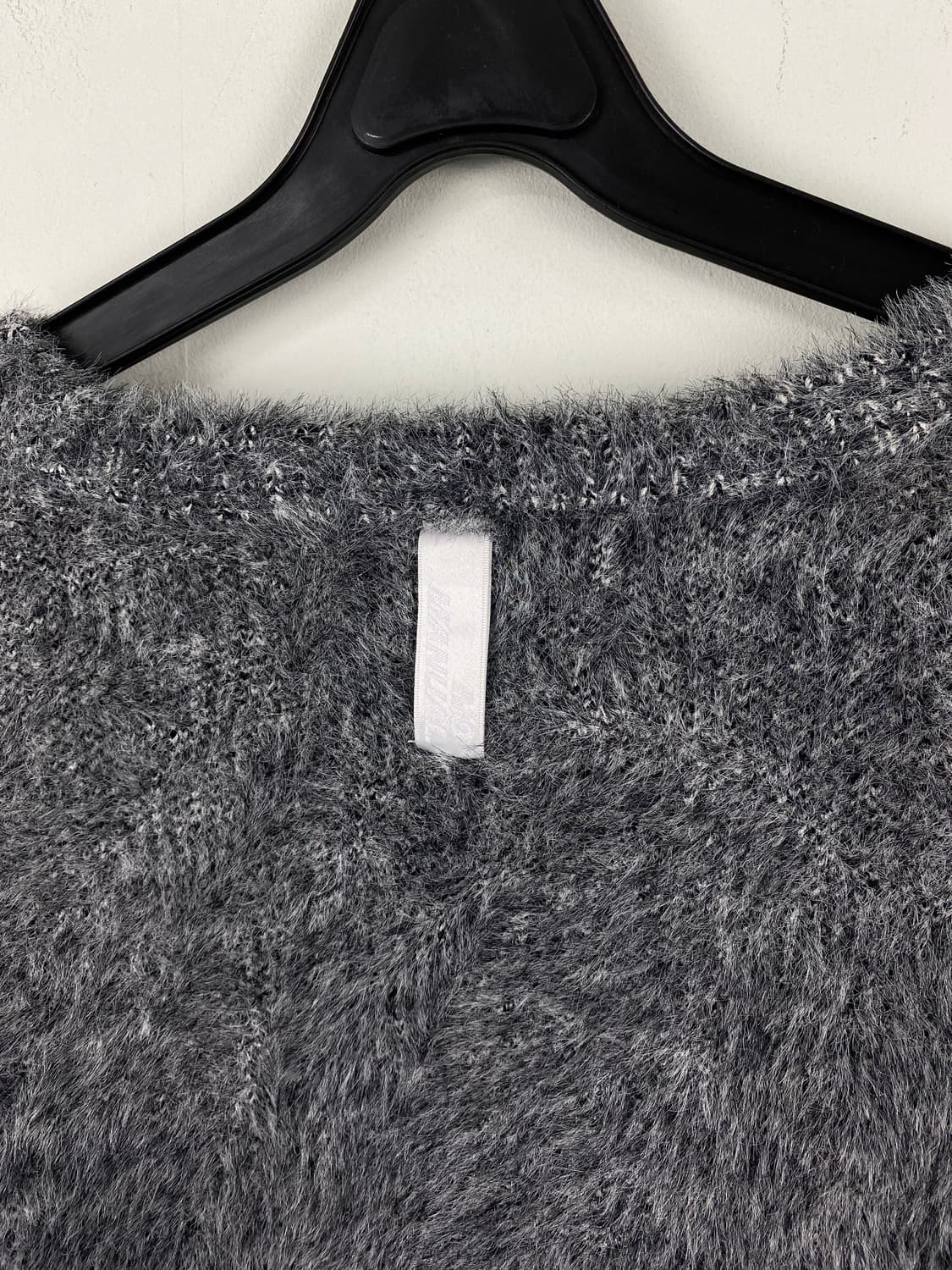 노매뉴얼 헤어리 그레이 니트 L 상품이미지4