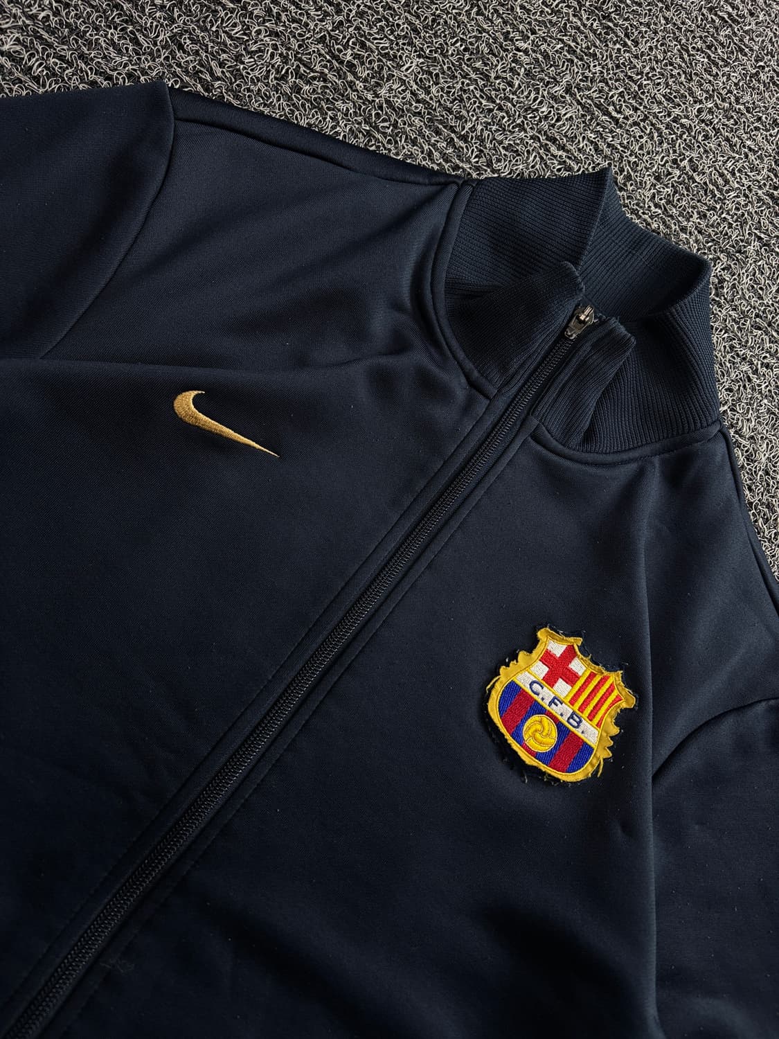나이키 바르셀로나 레트로 풋볼 트랙 탑 3848 상품이미지3