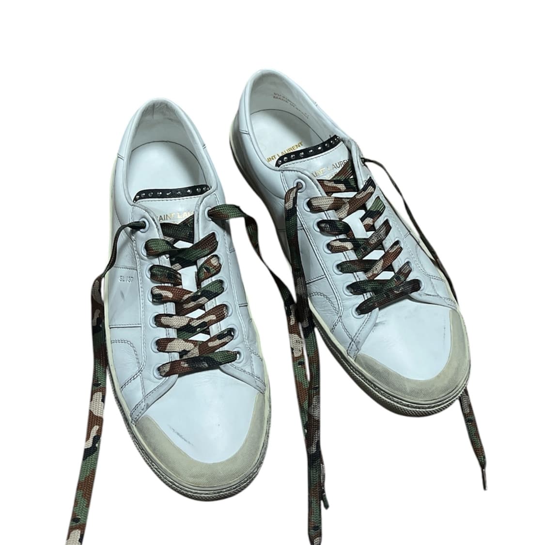 Saint Laurent 에디 슬리먼기 / ss16 카모 레이스 스니커즈 상품이미지1