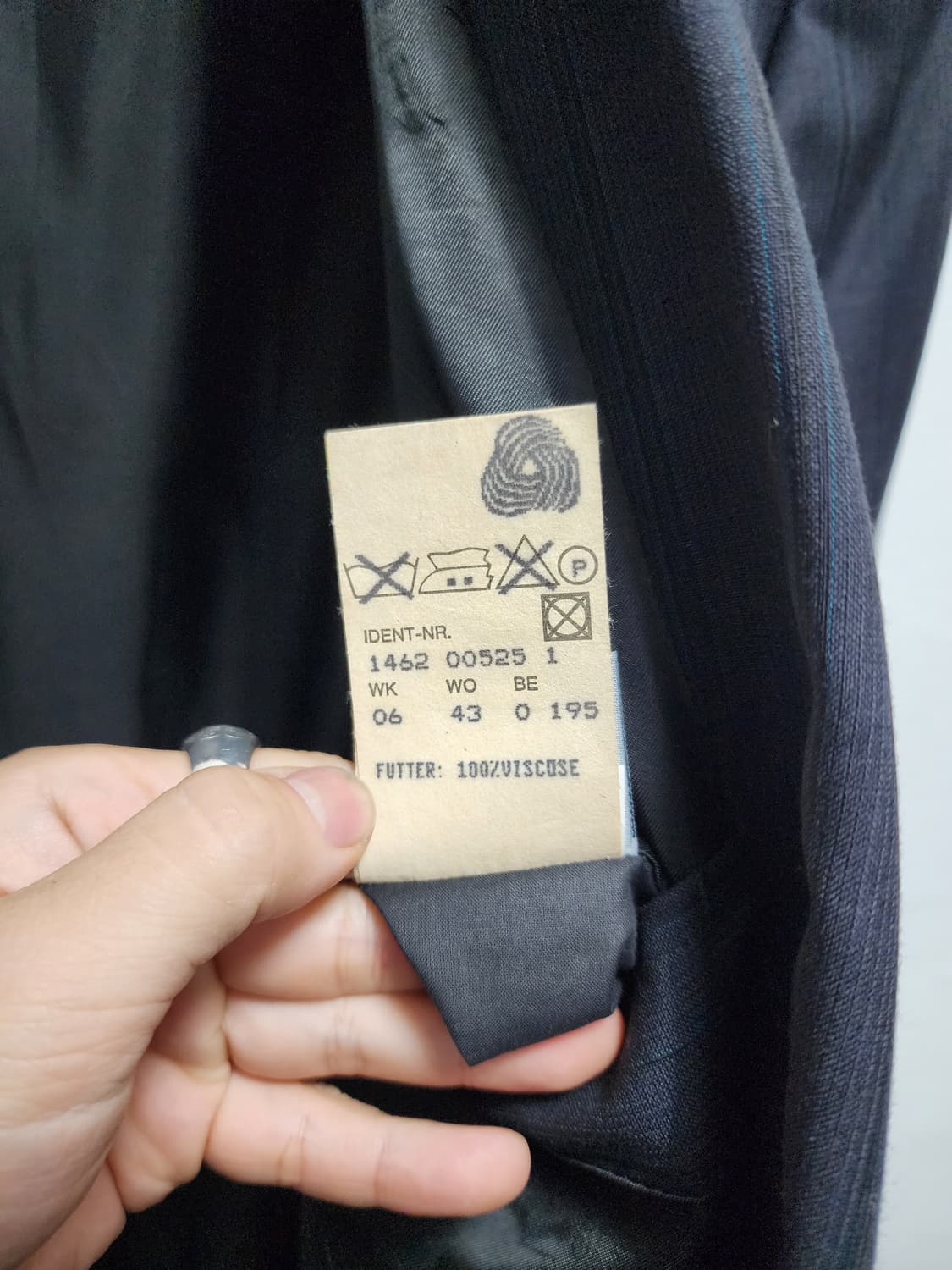 HUGOBOSS 휴고보스 버진울 빈티지 더블 블레이저 상품이미지9