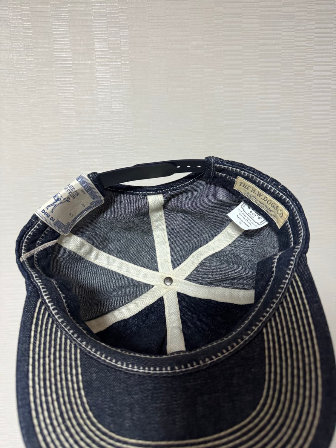 도그앤코 데님 캡 상품이미지7