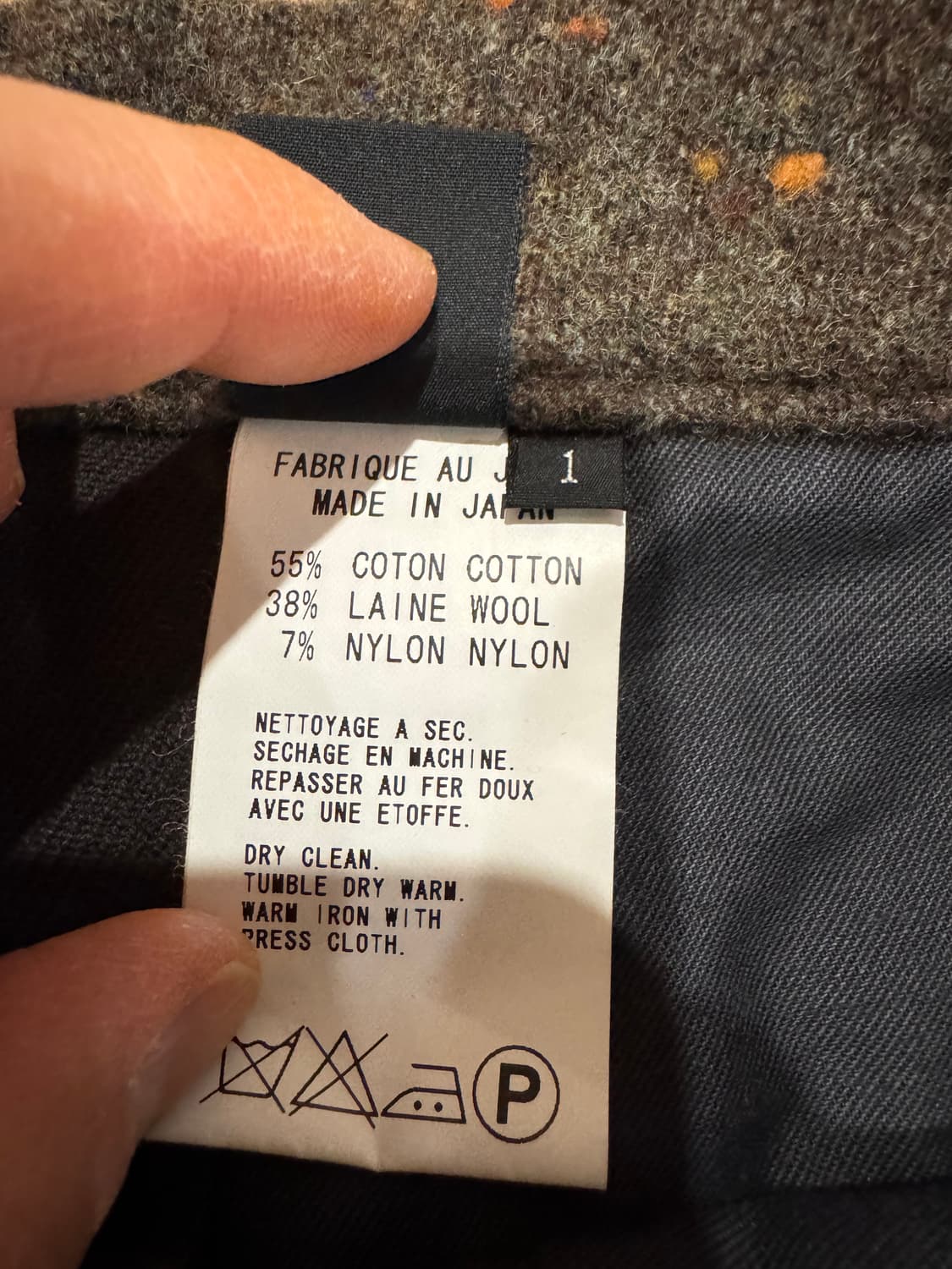 요지야마모토 Ys 울 버뮤다 팬츠 상품이미지7