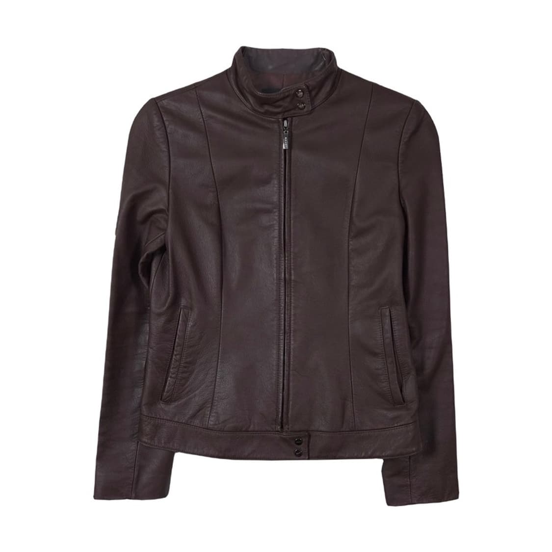 가우디 리얼 소가죽 스탠드카라 레더 자켓 55 상품이미지1