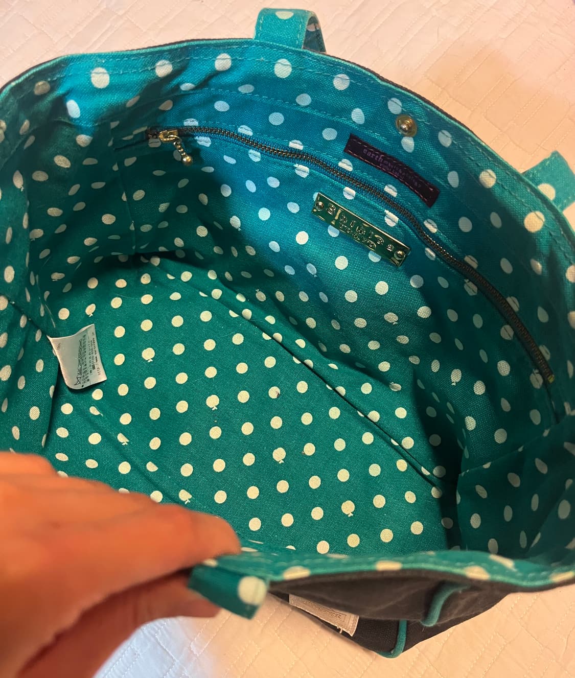 요시다 포터 땡땡이 토트백 상품이미지7